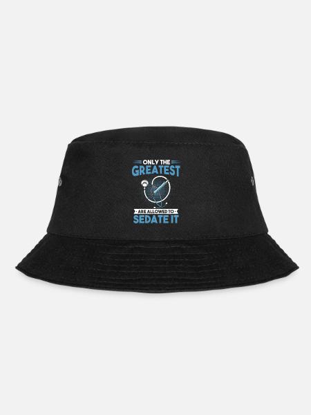 Anästhesie, Anästhesist - Bucket Hat - Schwarz
