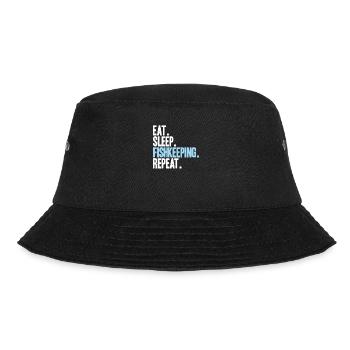 Aquaristics Aquarist Aquarium Fish Aquarist - Bucket Hat - black - Front - Lela (165cm)