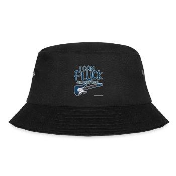 I Can Pluck All Night Long 4 - Bucket Hat - Schwarz - Vorne - Lela (165cm)