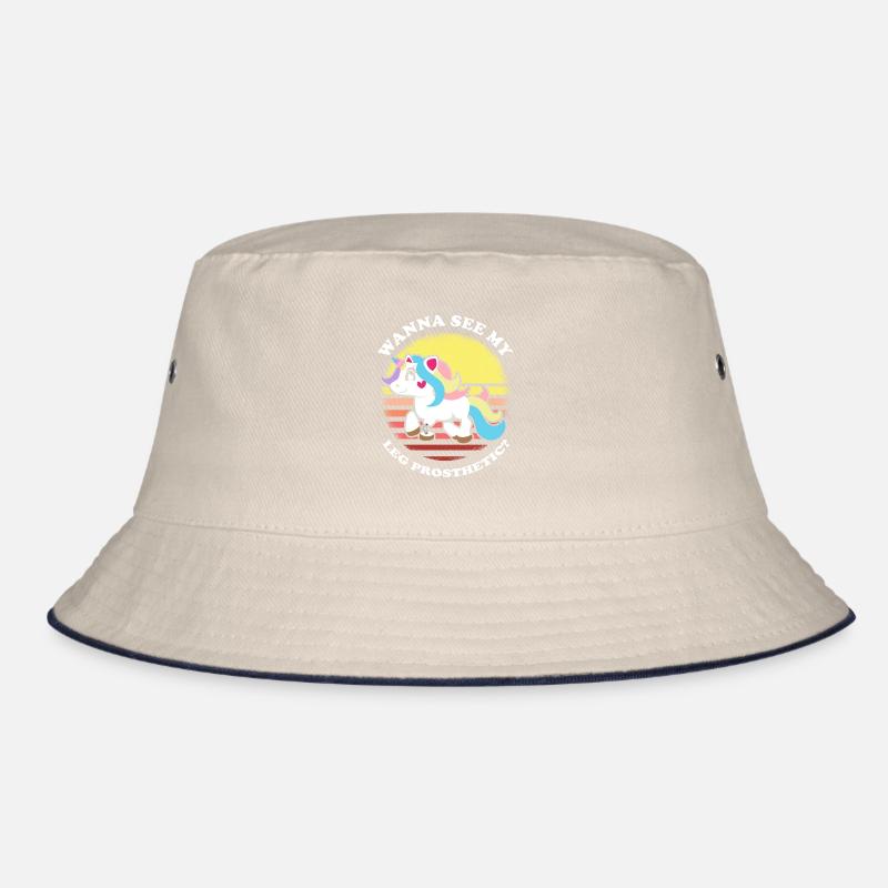 Bionic Leg Design for Prosthetic Leg Bucket Hat
