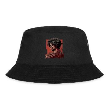Postapokalyptisch: Der Überlebenskampf - Bucket Hat - Schwarz - Vorne - Lela (165cm)