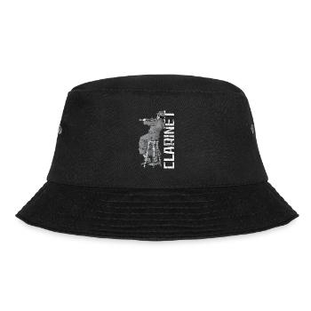 Clarinet Player Orchestra Musicians - Bucket Hat - black - Front - Lela (165cm)