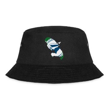 Stadtplan von Martinique - Bucket Hat - Schwarz - Vorne - Lela (165cm)