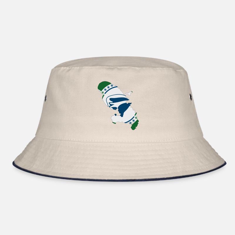 Stadtplan von Martinique Bucket Hat