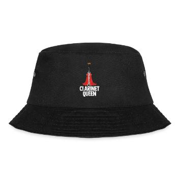 Klarinette Player Orchestra Musiker - Bucket Hat - Schwarz - Vorne - Lela (165cm)