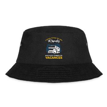 Camping-Car Slogan - Bob - noir - Devant - Lela (165cm)