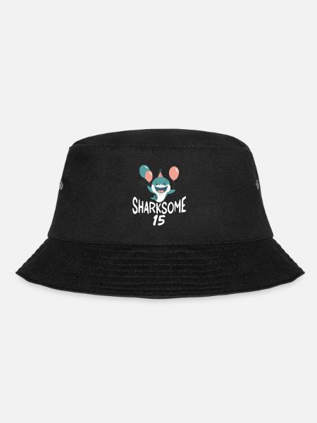 Hai Geschenk Hai Liebhaber - Bucket Hat - Schwarz