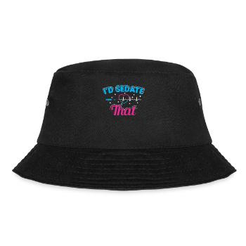 Anesthetist Anaesthesiologist Anesthesia - Bucket Hat - black - Front - Lela (165cm)