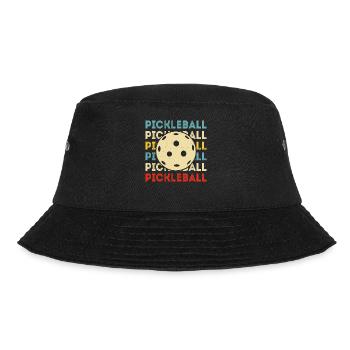 Retro Vintage Pickleball Do You Pickle - Bucket Hat - black - Front - Lela (165cm)