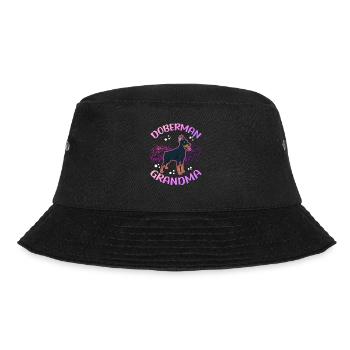 Doberman Grandma Dog Owner Dog Gift - Bucket Hat - black - Front - Lela (165cm)