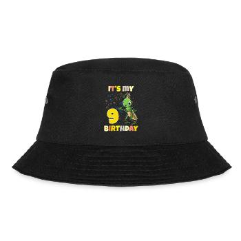 It's my 9th birthday grasshopper - Bucket Hat - black - Front - Lela (165cm)