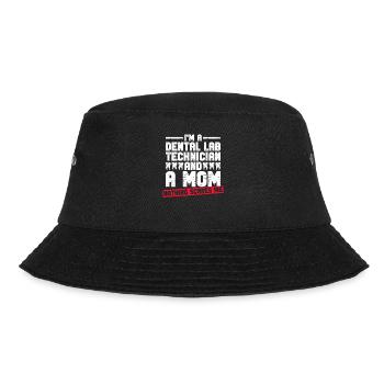 Zahntechnikerin Mutter Zahntechniker Mutter - Bucket Hat - black - Front - Lela (165cm)