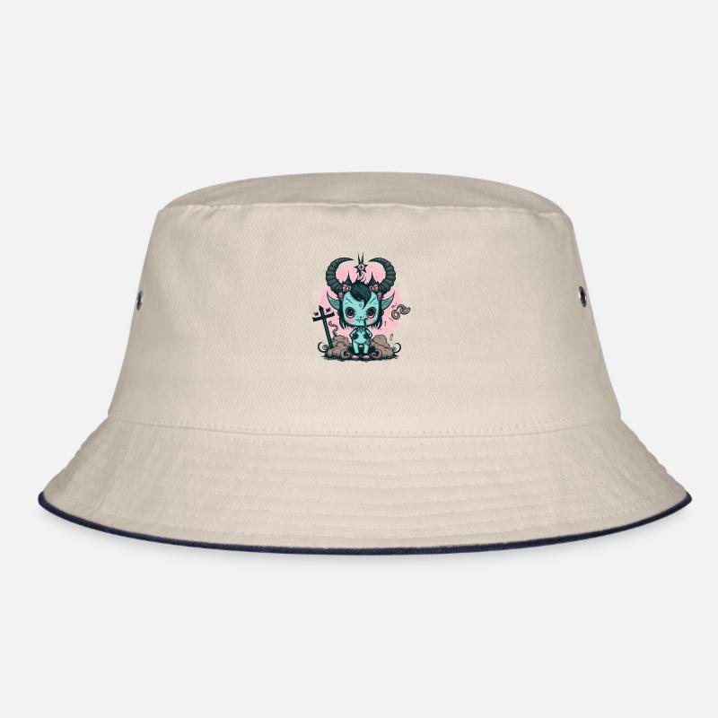 Niedlicher Dämon - Chibi Anime Little Devil Bucket Hat