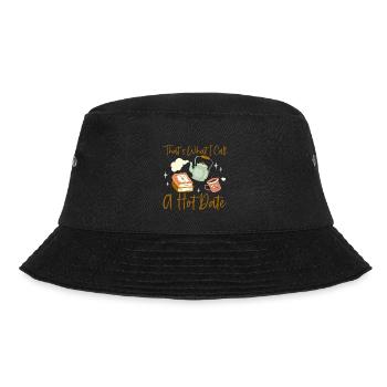 That's What I Call A Hot Date 2 - Bucket Hat - Schwarz - Vorne - Lela (165cm)
