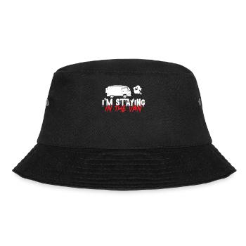 Geisterjäger, Geister, Gespenster, Geisterjagd - Bucket Hat - Schwarz - Vorne - Lela (165cm)