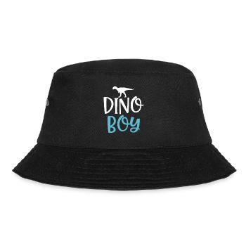 Dinosaur Gift Dino Lover Gift - Bucket Hat - black - Front - Lela (165cm)