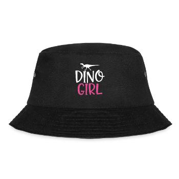 Dinosaur Gift Dino Lover Gift - Bucket Hat - black - Front - Lela (165cm)