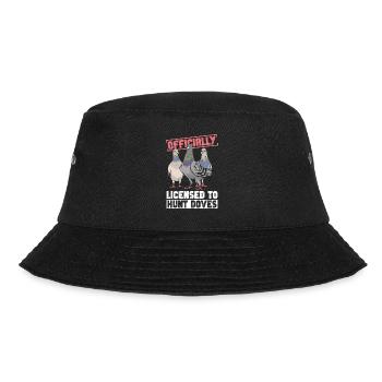 Taubenjäger Taubenjagd - Bucket Hat - black - Front - Lela (165cm)