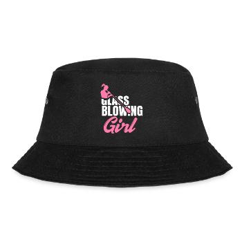 Glasblasen, Aronist, Glasblower, Glasgebläse - Bucket Hat - Schwarz - Vorne - Lela (165cm)
