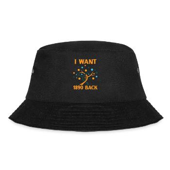 Family tree Family historians Genealogy Genealogist - Bucket Hat - black - Front - Lela (165cm)