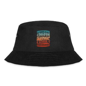 It Takes A Lot Of Sparkle To Be A School - Bucket Hat - black - Front - Lela (165cm)