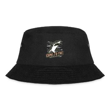 come to the shark side - Bucket Hat - black - Front - Lela (165cm)