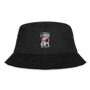 Archery Archer Archer Arrow Gift - Bucket Hat - black - Front - Lela (165cm)