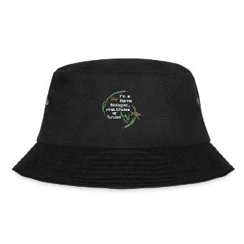 Marine Biologist Turtle Diving - Bucket Hat - black - Front - Lela (165cm)