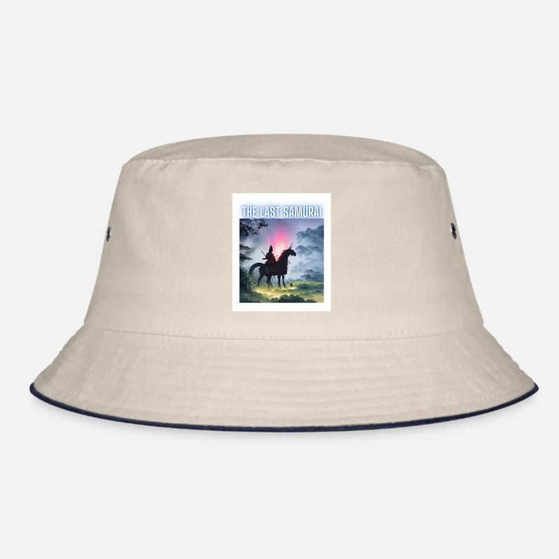 Der letzte Samurai The Last Samurai riding a horse Bucket Hat