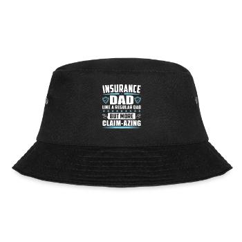 Funny Insurance Sales Representative - Bucket Hat - black - Front - Lela (165cm)