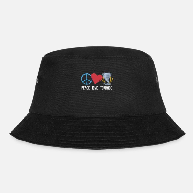 Tornado - Bucket Hat - Schwarz