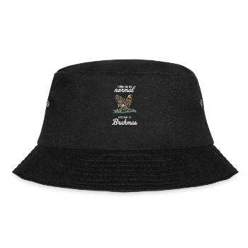 Brahma Hühner I Chicken Geflügel Motiv für - Bucket Hat - Schwarz - Vorne - Lela (165cm)