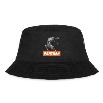 PANTHER Awesome Retro Wildlife Designs - Bucket Hat - black - Front - Lela (165cm)