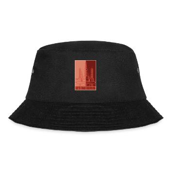 Oil Field Oil Rig - Bucket Hat - black - Front - Lela (165cm)