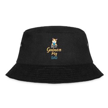 Cute Guinea Pig Gift - Bucket Hat - black - Front - Lela (165cm)
