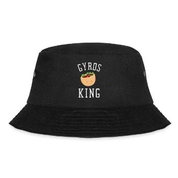 Got Gyros - Bucket Hat - Schwarz - Vorne - Lela (165cm)