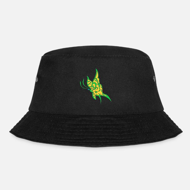 Or vert papillon de nuit - Bob - noir
