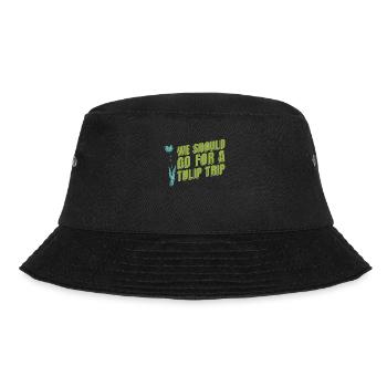 Tulips Humor Tulips - Bucket Hat - black - Front - Lela (165cm)