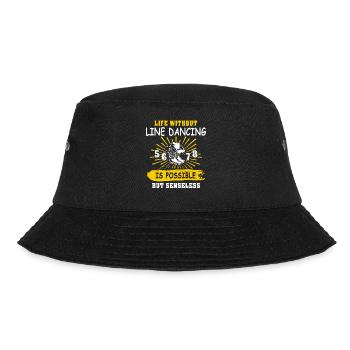 Line Dancing Line Dance - Bucket Hat - Schwarz - Vorne - Lela (165cm)