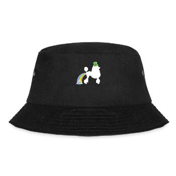 St. Patrick's Dog - Poodle - Bucket Hat - black - Front - Lela (165cm)