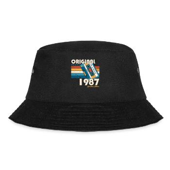 Cassette 36e anniversaire Février né en 1987 - Bob - noir - Devant - Lela (165cm)