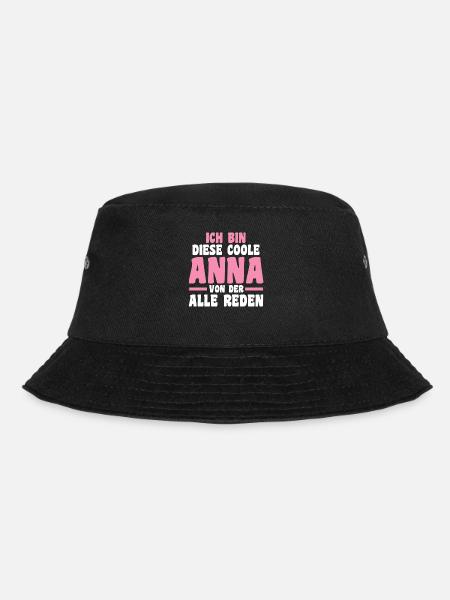 Anna - Bucket Hat - Schwarz