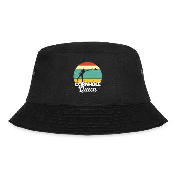 Cornhole - Bucket Hat - Schwarz - Vorne - Lela (165cm)