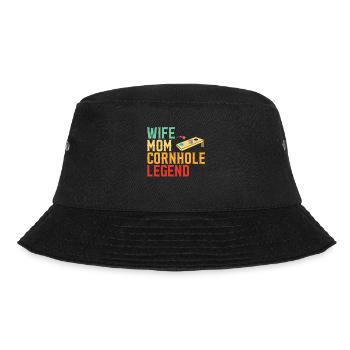 Cornhole - Bucket Hat - Schwarz - Vorne - Lela (165cm)