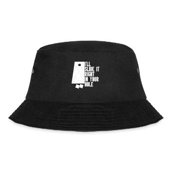 Cornhole - Bucket Hat - Schwarz - Vorne - Lela (165cm)