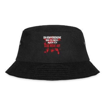 Heimwerker Geschenkidee Handwerker - Bucket Hat - Schwarz - Vorne - Lela (165cm)