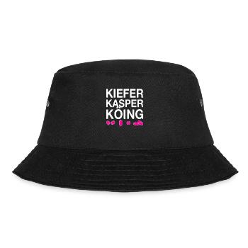 Techno party feiern Spruch - Bucket Hat - Schwarz - Vorne - Lela (165cm)
