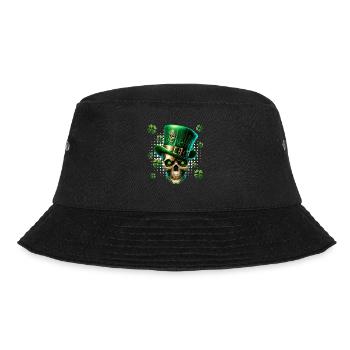 Fête de la Saint-Patrick Squelette irlandais leprechaun - Bob - noir - Devant - Lela (165cm)