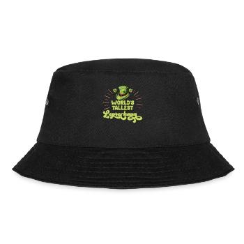 Weltgrößter Leprechaun großer Freund - Bucket Hat - Schwarz - Vorne - Lela (165cm)