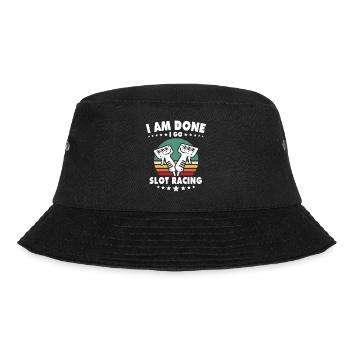 Slot Racing Slot Car - Bucket Hat - Schwarz - Vorne - Lela (165cm)